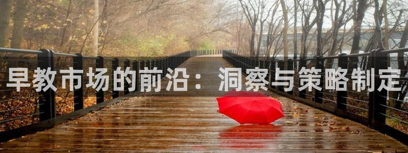 天狮娱乐怎么玩法：早教市场的前沿：洞察与策略制定