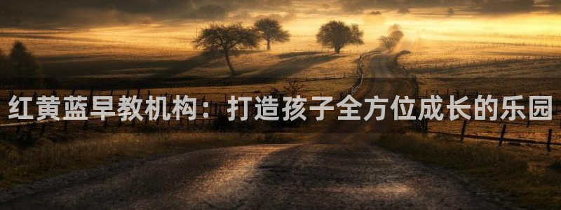 天狮娱乐平台贴吧：红黄蓝早教机构：打造孩子全方位成长的乐园