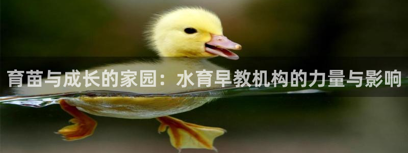 天狮娱乐下载：育苗与成长的家园：水育早教机构的力量与影响