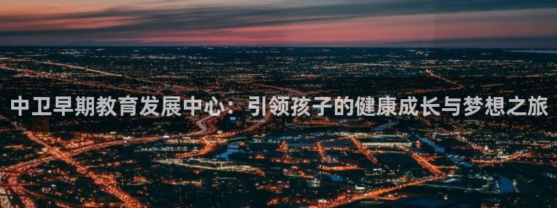 天狮娱乐i股t东64681：中卫早期教育发展中心：引领孩子的健康成长与梦想之旅