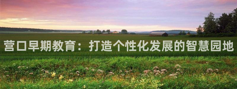 天狮娱乐违法行为:营口早期教育:打造个性化发展的智慧园地