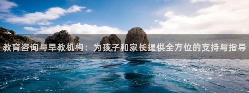 天狮娱乐 注:教育咨询与早教机构:为孩子和家长提供全方位的支持与指导