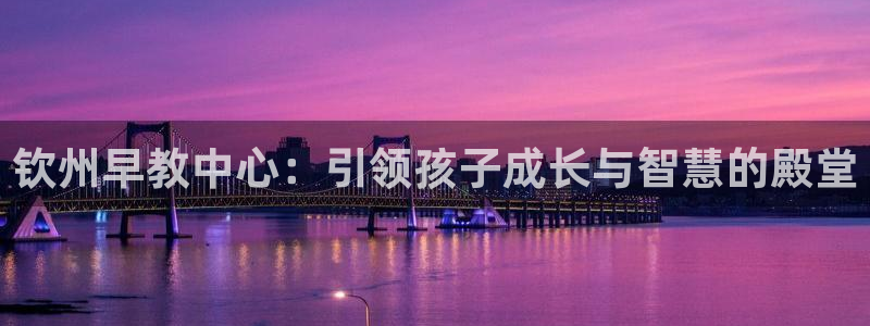 天狮娱乐138do点c0m：钦州早教中心：引领孩子成长与智慧的殿堂
